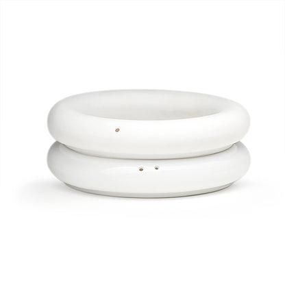 Rings Glossy & Matte salt and pepper shakers