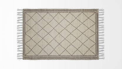 Moroccan Pearl Bush Woolen Rugs