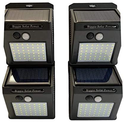 Biggie Solar Power 42 Led 3 Modes One Year Warranty Wireless,