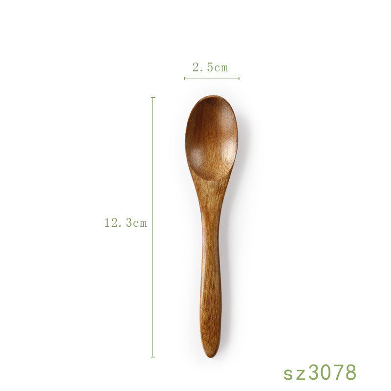 Solid Wood Spoon Japanese Honey Spoon