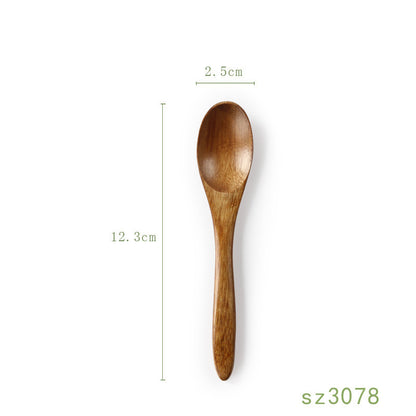 Solid Wood Spoon Japanese Honey Spoon