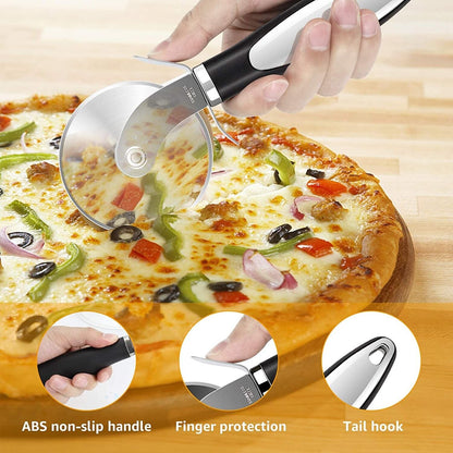 Pizza Cutter WheelPizza Cutter Stainless Steel Pizza Cutter Wheel Super  Pizza Slicer