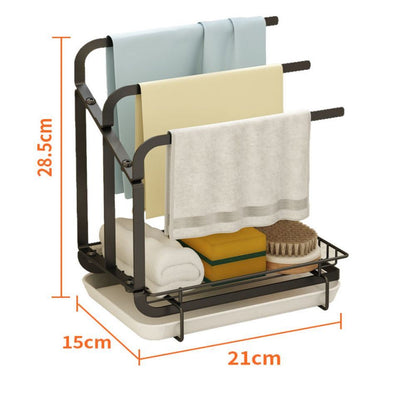 Disassembly And Assembly Of Cloth Rack, Countertop Sink, Drainage,