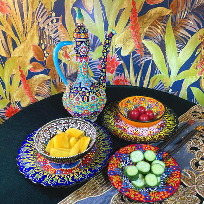 Turkish Ceramic Dishes For Household High-value Creative Tableware