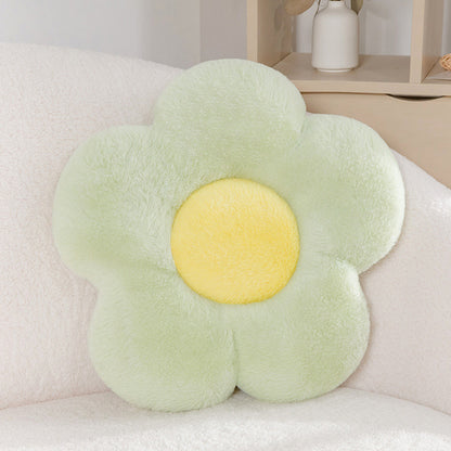 Color Flower Pillow Sun Flower Plush Cushion