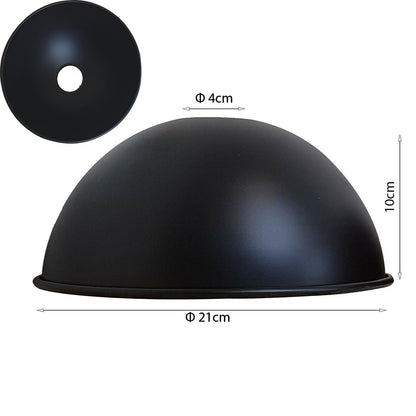 21cm Dome Easy Fit Light Shades Modern Ceiling Pendant E27 B22