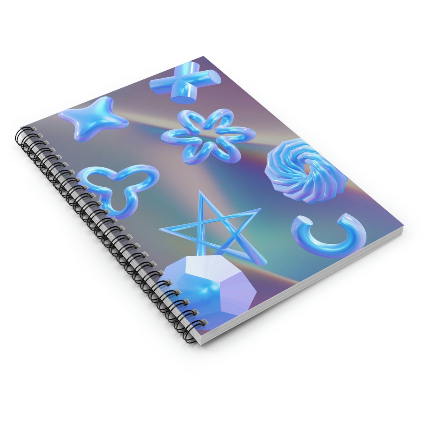 Virtual Space Spiral Notebook