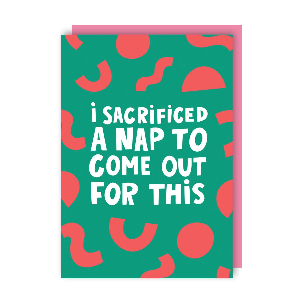 Sacrificed a Nap Birthday Card (Pack of 6)