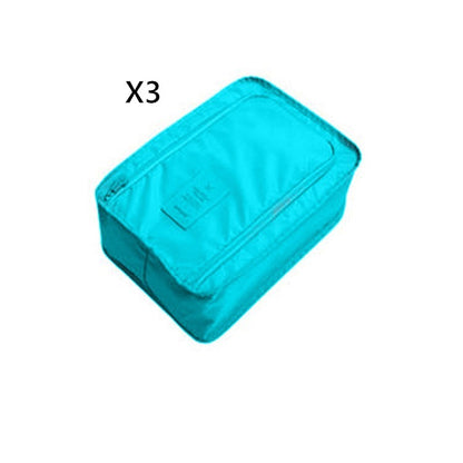 Waterproof foldable shoe box