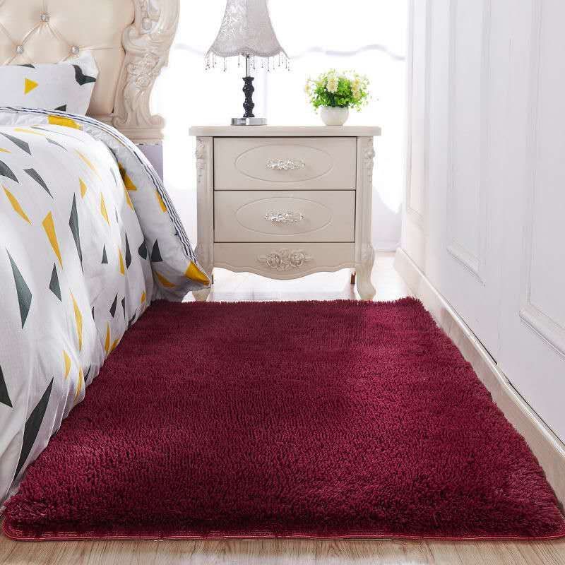 Silk Wool Carpet Bedroom Cute Room Bedside