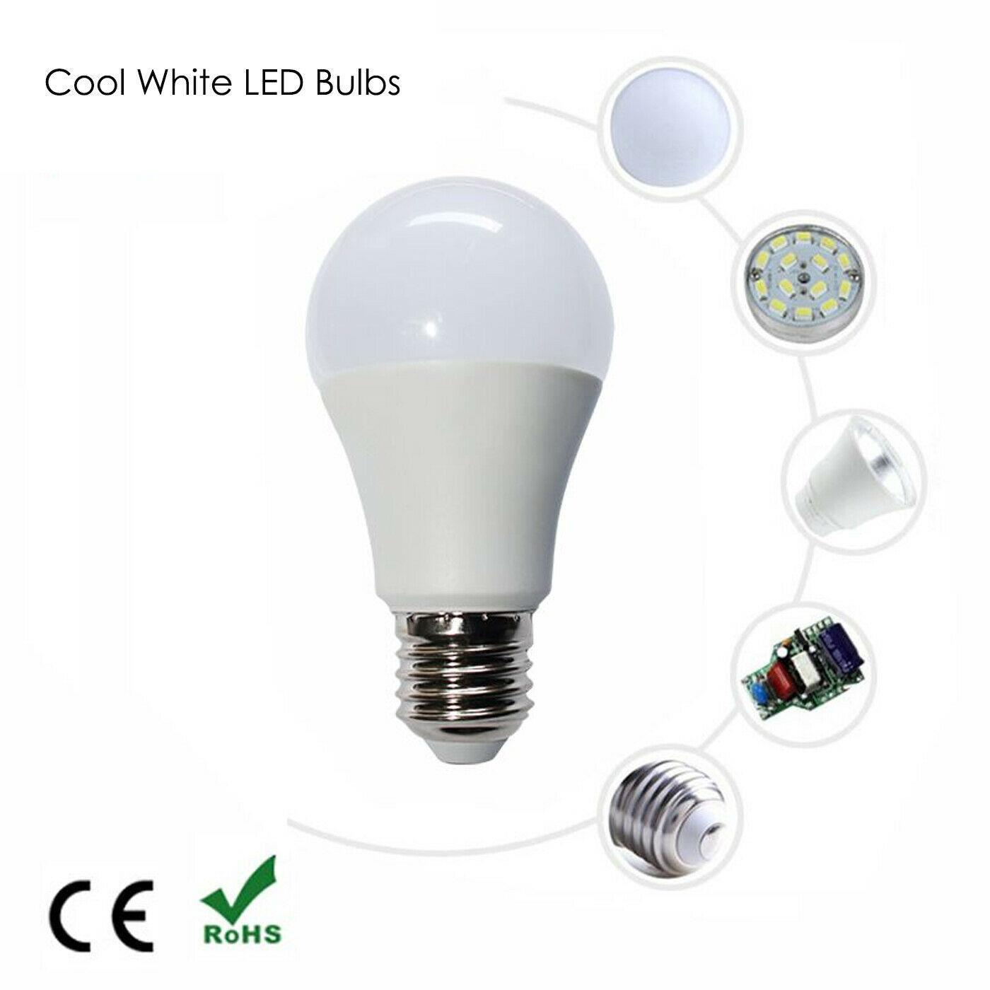 5W B22 Light Bulbs Cool White Lighting~4156