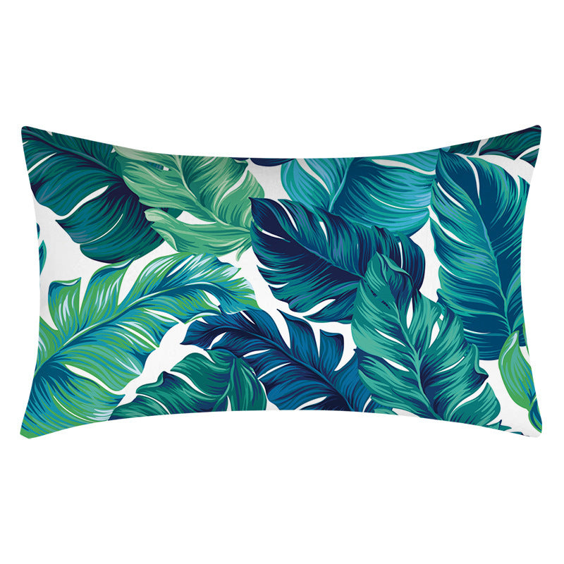 Teal Teal Home Decor Cushion Lumbar Pillowcase