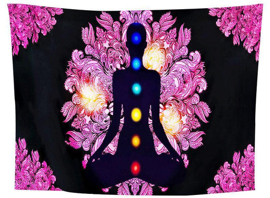 Meditation Chakra Tapestry