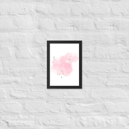 Cotton Candy Dreams Framed matte paper poster