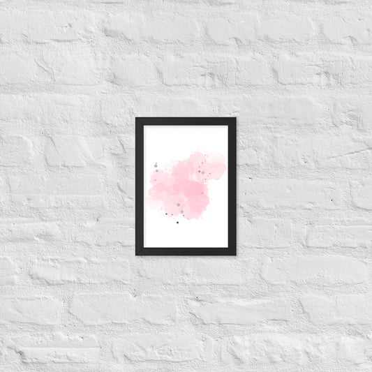 Cotton Candy Dreams Framed matte paper poster