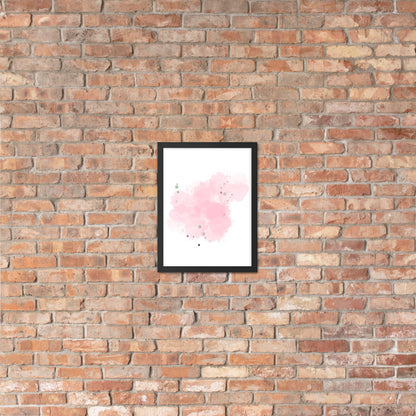 Cotton Candy Dreams Framed matte paper poster