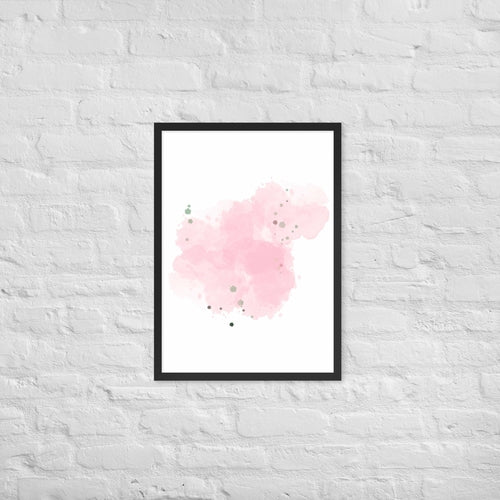 Cotton Candy Dreams Framed matte paper poster