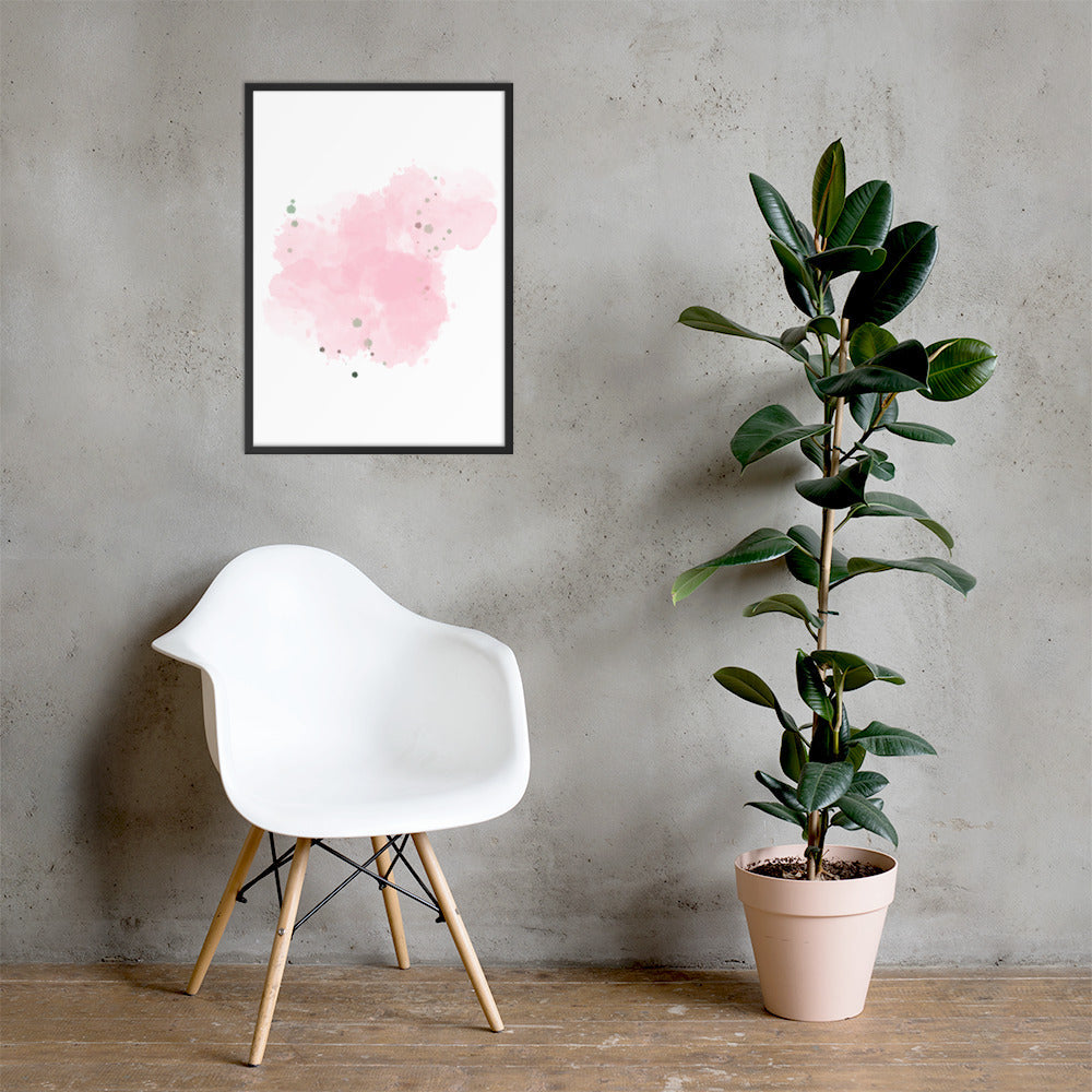 Cotton Candy Dreams Framed matte paper poster