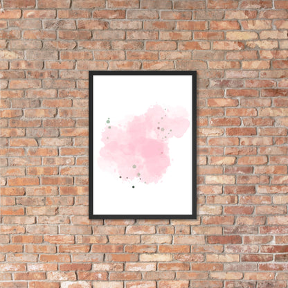 Cotton Candy Dreams Framed matte paper poster