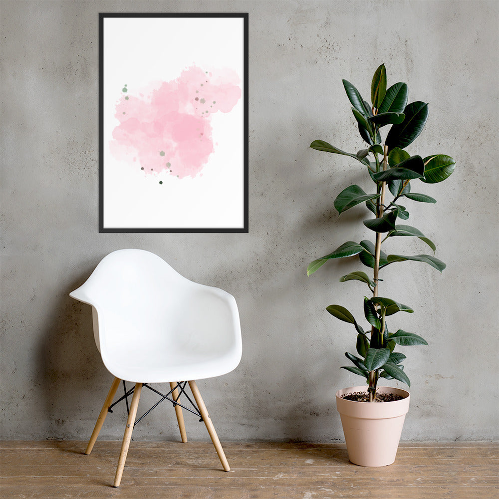 Cotton Candy Dreams Framed matte paper poster