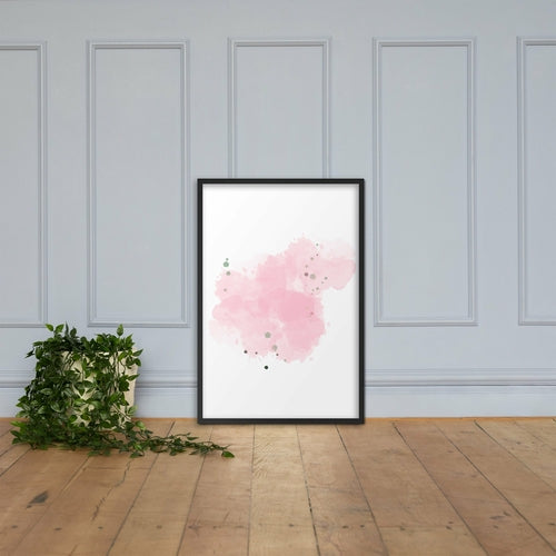 Cotton Candy Dreams Framed matte paper poster