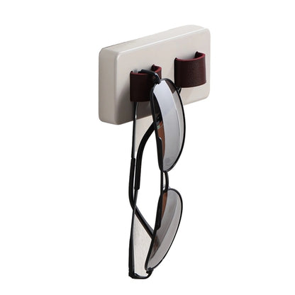 Wood Eyeglasses Holder for Wall Mounted Sunglass Organizer Office