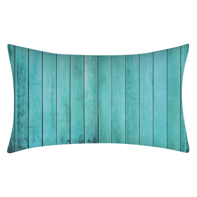 Teal Teal Home Decor Cushion Lumbar Pillowcase