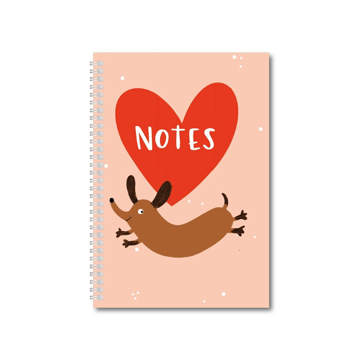 Sausage Dog A5 Wired Notebook (Pack of 6)