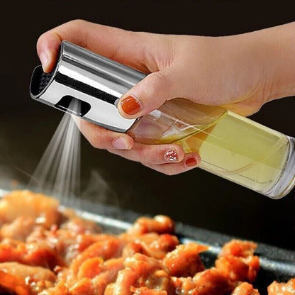 Stainless Olive Oil Sprayer Cooking Mister Spray Fine Bottle Kitchen US