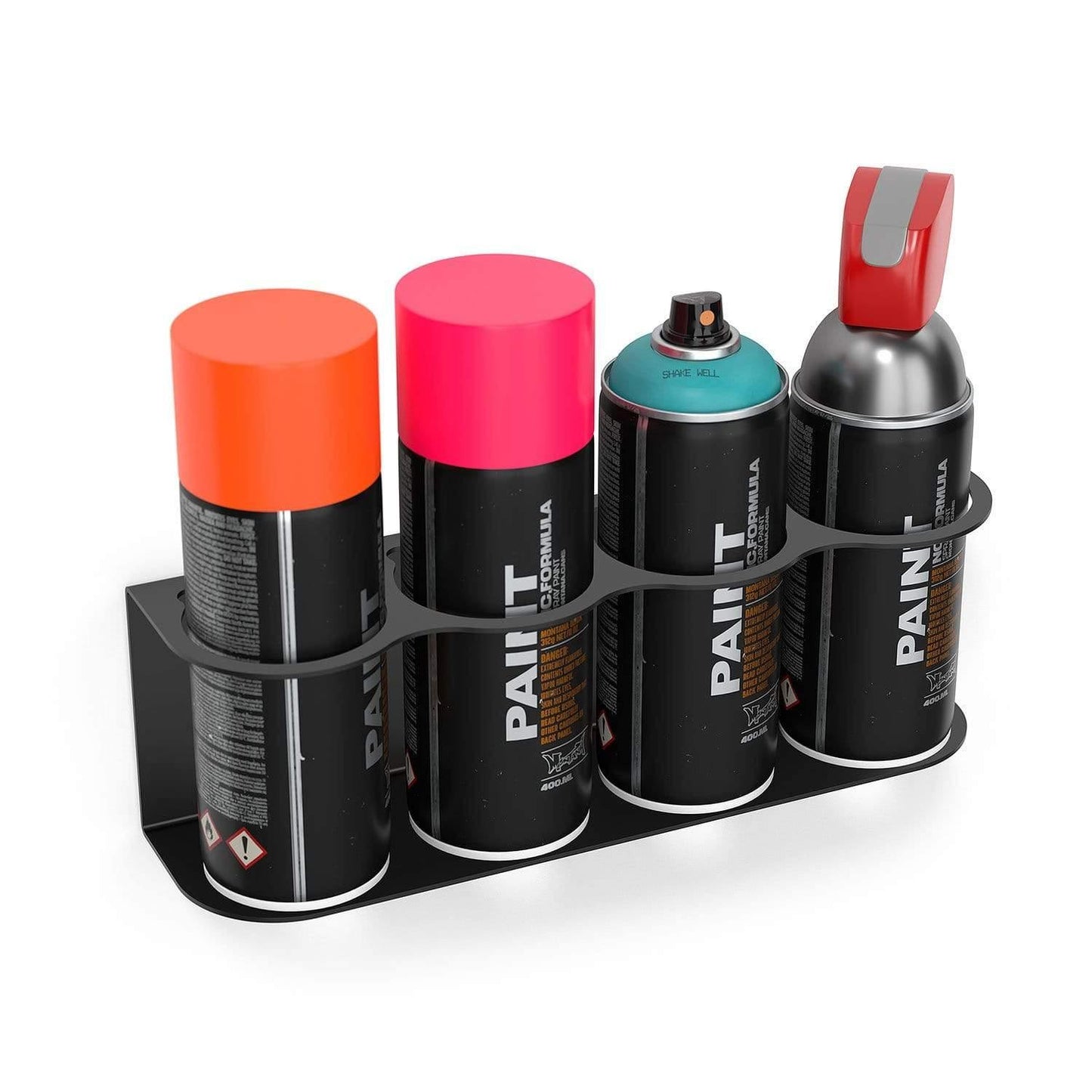 Aerosol Spray Can Holder - 4 Can