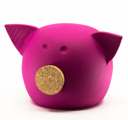 Handmade Ceramic Blackboard Piggy Bank - The Chalk Collection