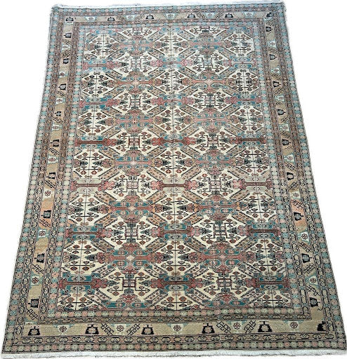 Authentic Anatolian Handmade Rug - Traditional Turkish Wool Carpets for Timeless Elegance