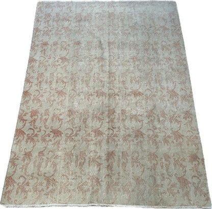 Authentic Anatolian Handmade Rug - Traditional Turkish Wool Carpets for Timeless Elegance