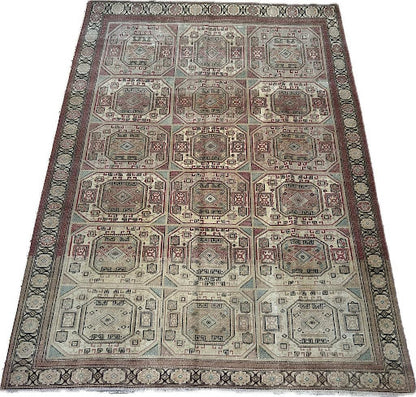 Authentic Anatolian Handmade Rug - Traditional Turkish Wool Carpets for Timeless Elegance