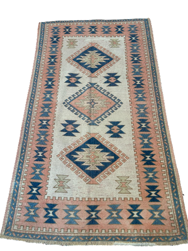 Authentic Anatolian Handmade Rug - Traditional Turkish Wool Carpets for Timeless Elegance