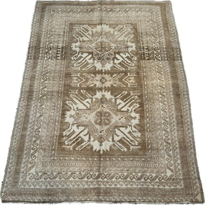 Authentic Anatolian Handmade Rug - Traditional Turkish Wool Carpets for Timeless Elegance