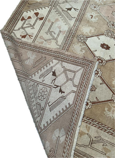 Authentic Anatolian Handmade Rug - Traditional Turkish Wool Carpets for Timeless Elegance