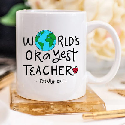 Funny Teacher Gift For Teacher Mug, Teacher