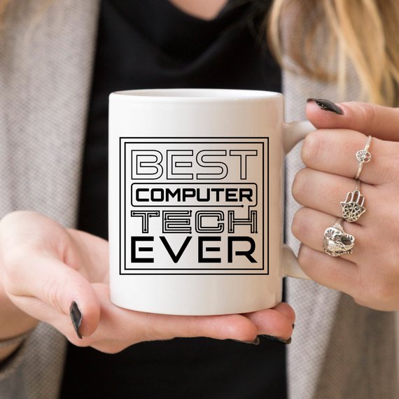 11oz Coffee Mug - Best Computer Tech Ever -