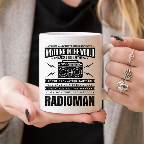 Radioman Coffee Mug - Radioman Mug Gift - Radioman