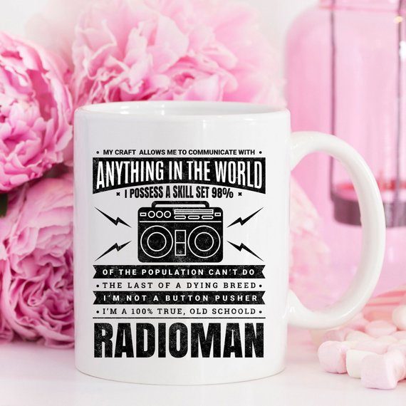 Radioman Coffee Mug - Radioman Mug Gift - Radioman