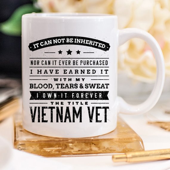 Vietnam Veteran Mug Gift - 11oz Coffee Mug -