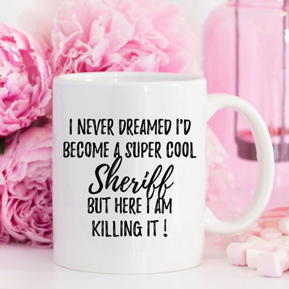 Sheriff Gift, Sheriff Mug, Gift For Sheriff,