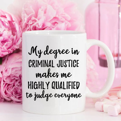 Criminal Justice Gift, Criminal Justice Mug,