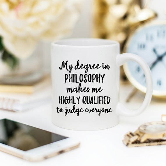 Philosophy Gift, Philosophy Mug, Philosophy