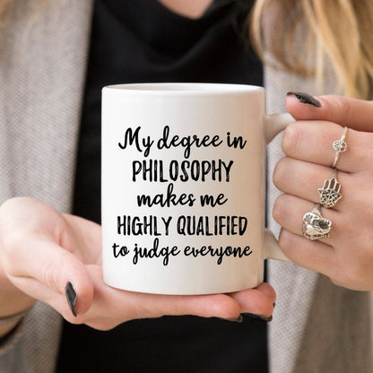 Philosophy Gift, Philosophy Mug, Philosophy