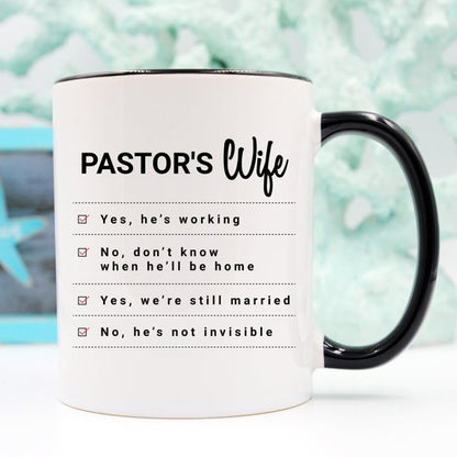 Pastor's Wife - Pastor's Wife Coffee Mug, Pastor's