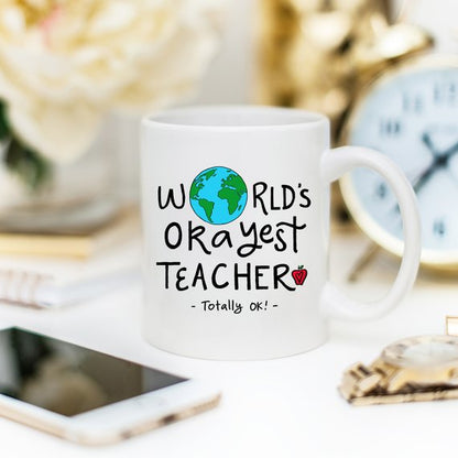 Funny Teacher Gift For Teacher Mug, Teacher