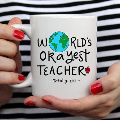 Funny Teacher Gift For Teacher Mug, Teacher