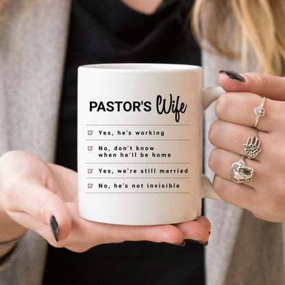 Pastor's Wife - Pastor's Wife Coffee Mug, Pastor's